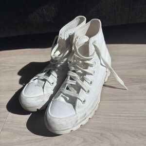 Converse Women's Classic White High-Top Sneakers